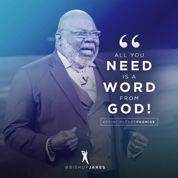 Download T D Jakes - ALL YOU NEED IS A WORD FROM GOD